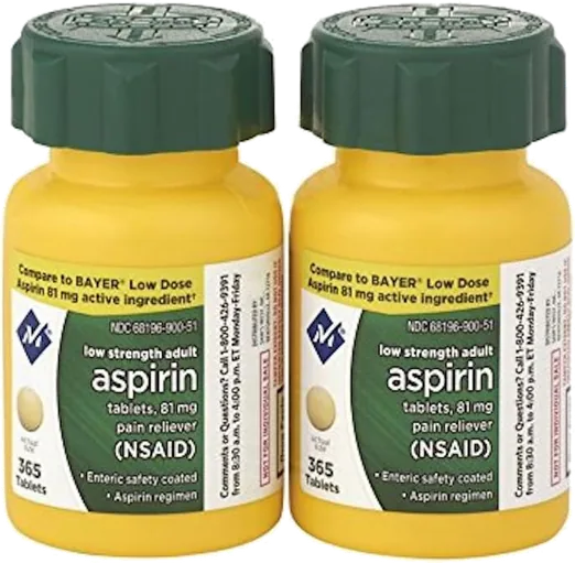 Member's Mark Aspirin 81mg (2 x 730 tablets)