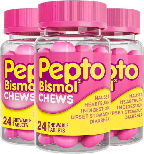 Pepto Bismol Chewable Tablets (72 count)