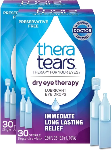 TheraTears Preservative-Free Dry Eye Drops (2 x 30 vials)