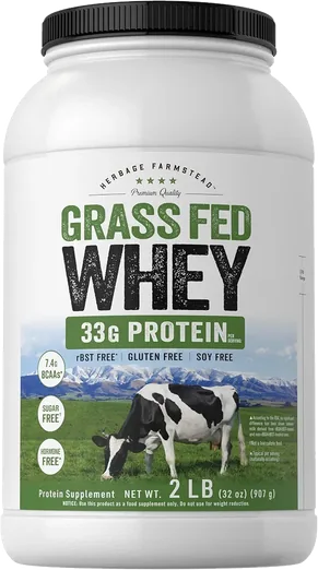 Carlyle Grass-Fed Unflavored Whey Protein (2 lb)