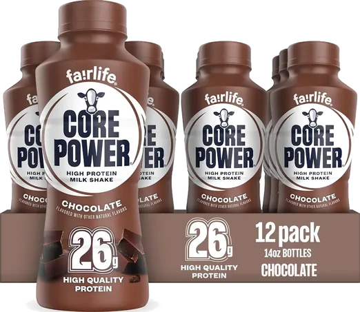 Core Power Chocolate 26g Protein Shakes (12 pack)