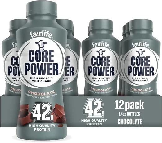 Core Power Elite Chocolate 42g Protein Shakes (12 pack)