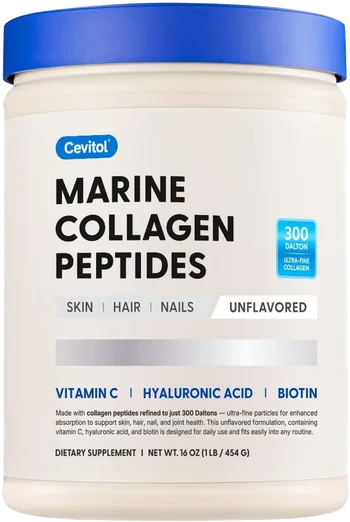 Marine Collagen with Hyaluronic Acid & Biotin (16 oz)
