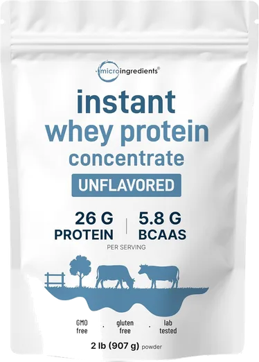 Micro Ingredients Unflavored Whey Isolate (2 lb)
