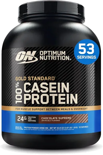 Optimum Nutrition Chocolate Casein Protein (4 lb)