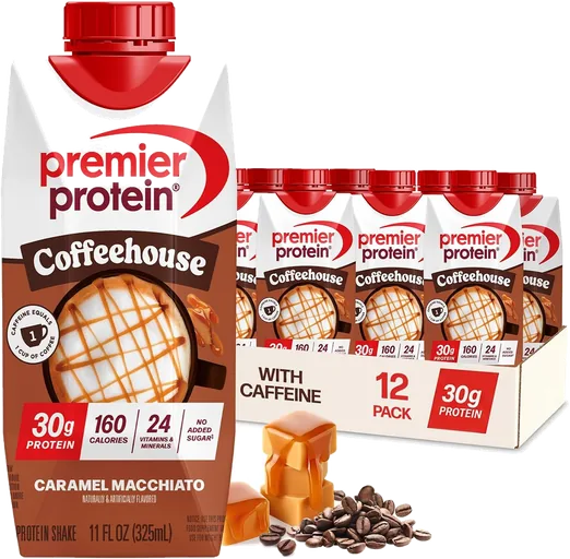 Premier Protein Caramel Macchiato Shakes (12 pack)