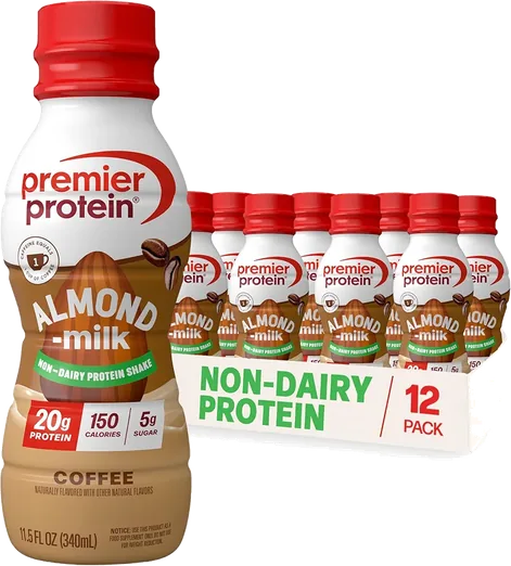 Premier Protein Coffee Almondmilk Shakes (12 pack)