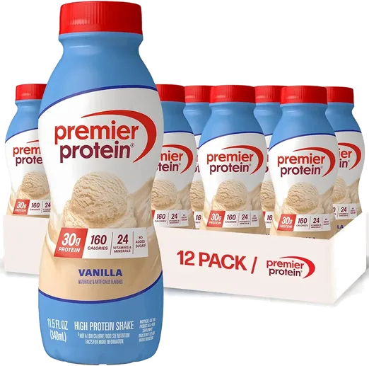 Premier Protein Vanilla Bottles (12 pack)