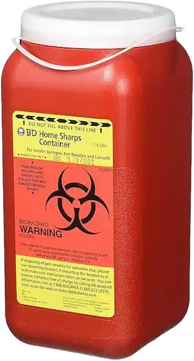 BD Home Sharps Container