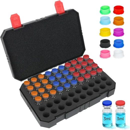 Peptide Fridge & Travel Case (60 slots)