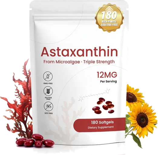 Astaxanthin 12mg (180 softgels)