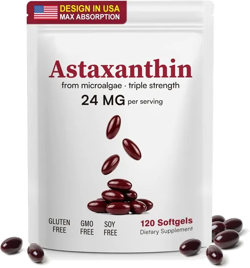 Astaxanthin 24mg (120 softgels)