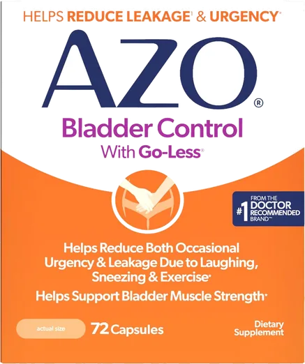 AZO Bladder Control with Go-Less (72 count)