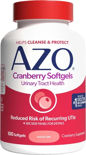 AZO Cranberry Urinary Tract Support (100 softgels)