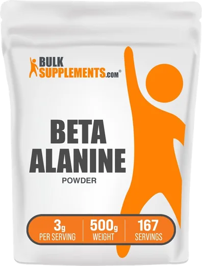 BulkSupplements Beta-Alanine Powder (500g)