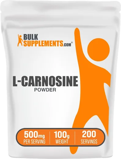 BulkSupplements L-Carnosine Powder (100g)