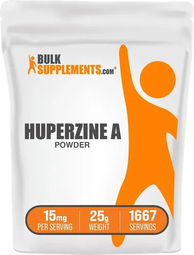 BulkSupplements Huperzine A Powder (25g)