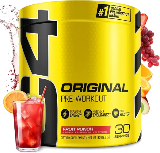 C4 Original Fruit Punch Pre-Workout Powder (30 servings)