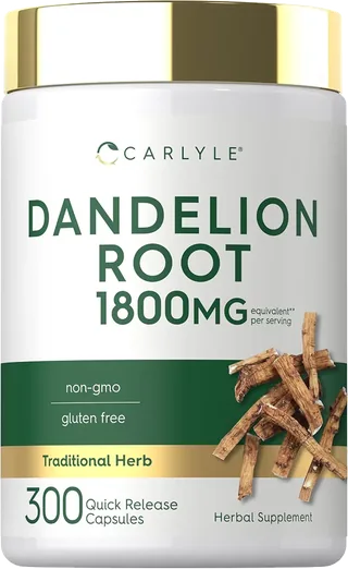 Carlyle Dandelion Root Extract (300 capsules)