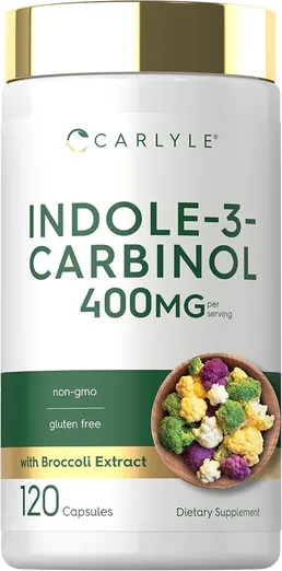 Carlyle Indole-3-Carbinol 400mg (120 capsules)