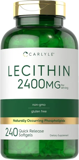 Carlyle Soy Lecithin 2,400mg (240 softgels)