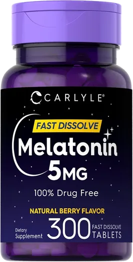 Carlyle Melatonin 5mg Fast Dissolve (300 tablets)