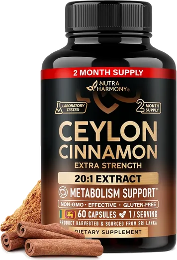 Ceylon Cinnamon Metabolism Support (60 capsules)