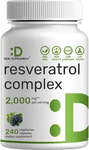 DEAL Resveratrol Complex (240 capsules)