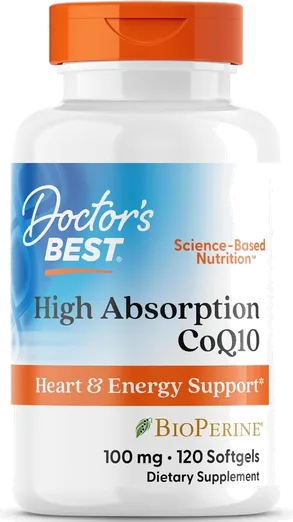 Doctor's Best High Absorption CoQ10 (120 softgels)