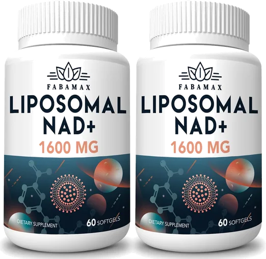 Fabamax Liposomal NAD+ 1,600mg (120 softgels)