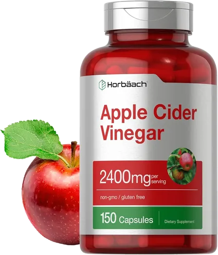 Horbaach Apple Cider Vinegar 2,400mg (150 capsules)