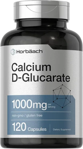 Horbaach Calcium D-Glucarate 1,000mg (120 capsules)