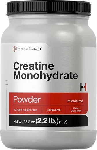 Horbaach Creatine Monohydrate Powder (2.2 lb)
