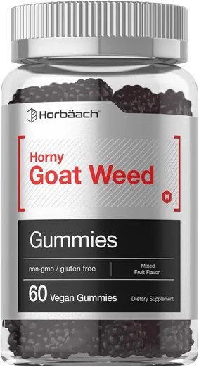 Horbaach Horny Goat Weed with Maca (60 gummies)