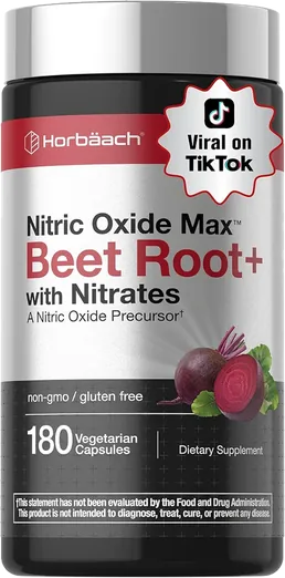 Horbaach Nitric Oxide Beet Root (180 capsules)