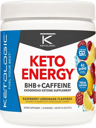 KetoLogic KetoEnergy BHB with Caffeine (30 servings)