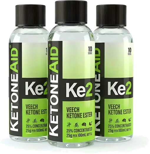 KetoneAid KE2 Not Bad Apple Ketone Ester (3 count)