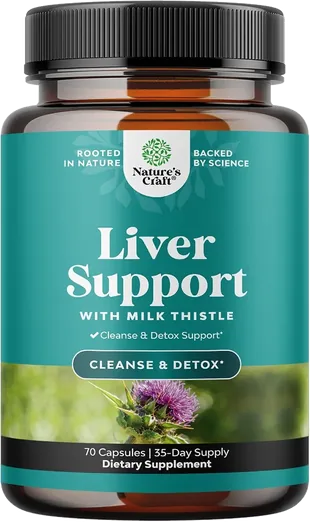 Liver Cleanse Milk Thistle with Choline (70 count)