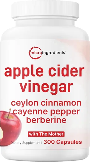 Micro Ingredients Apple Cider Vinegar Complex (300 capsules)