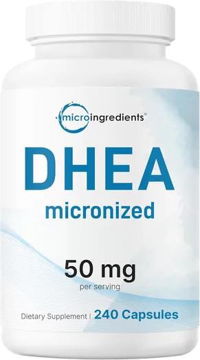 Micro Ingredients DHEA 50mg (240 capsules)