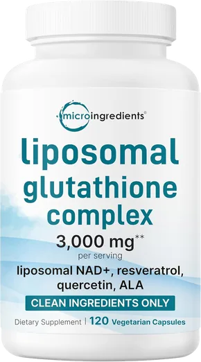 Micro Ingredients Liposomal Glutathione Complex 3,000mg (120 capsules)