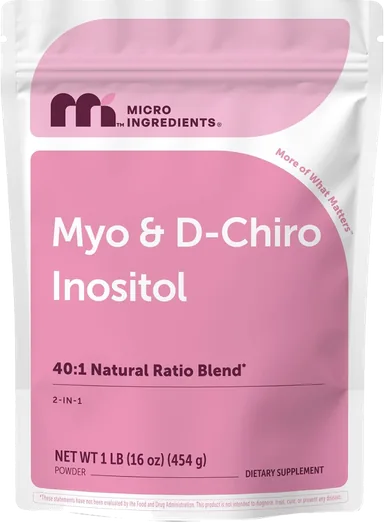 Micro Ingredients Myo & D-Chiro Inositol (1 lb)