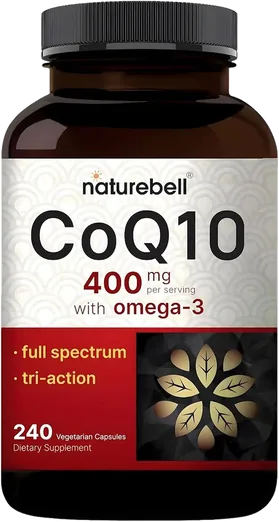 NatureBell CoQ10 400mg with Omega-3 (240 capsules)