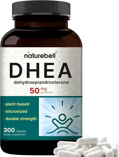 NatureBell Micronized DHEA 50mg (300 capsules)