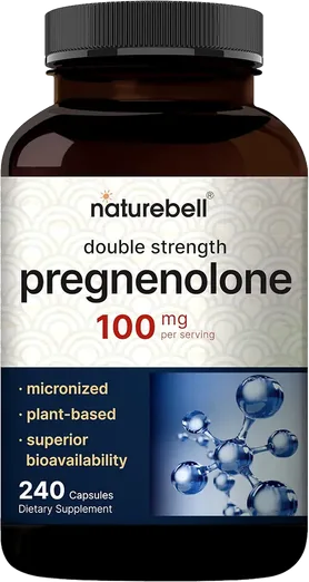NatureBell Pregnenolone 100mg (240 capsules)