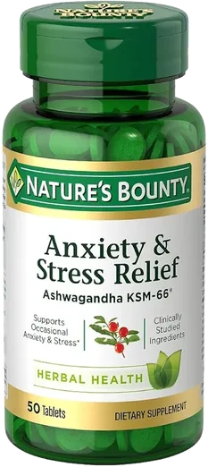 Nature's Bounty KSM-66 Ashwagandha (50 tablets)