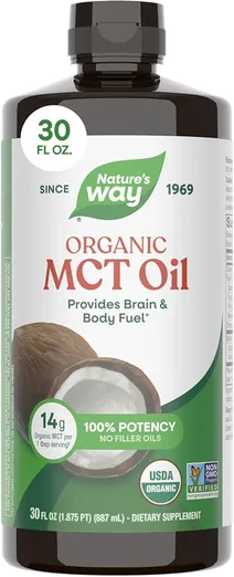 Nature's Way Organic MCT Oil (30 oz)