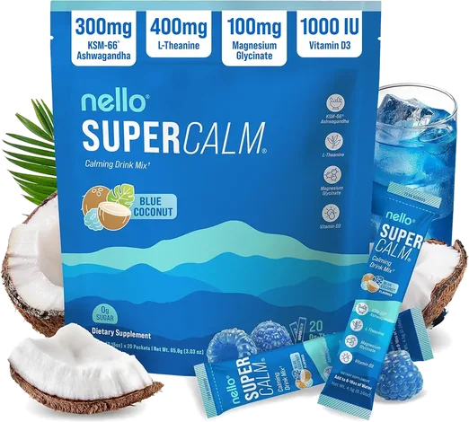 Nello Supercalm Blue Coconut (20 packets)