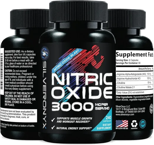 Nitric Oxide Blend 3,000mg (240 capsules)