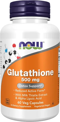 NOW Glutathione 500mg (60 capsules)